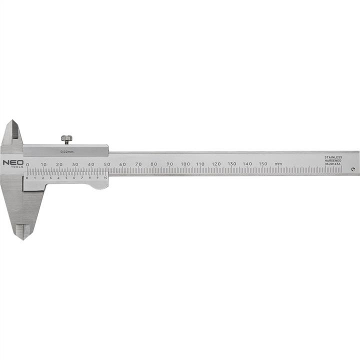 Neo Tools 75-001 Vernier caliper, DIN certified, 150mm, stainless steel 75001