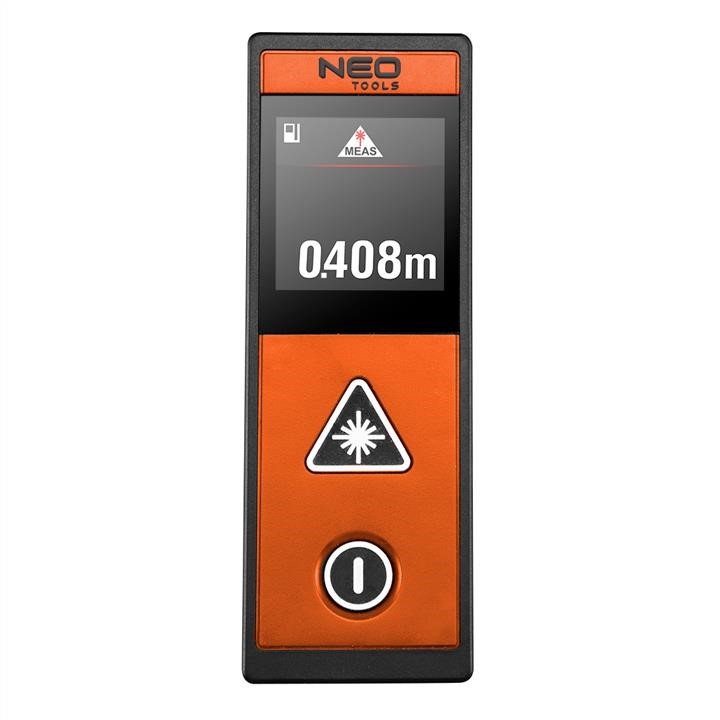 75203 Neo Tools Laser distancer, range 40 m, touch screen