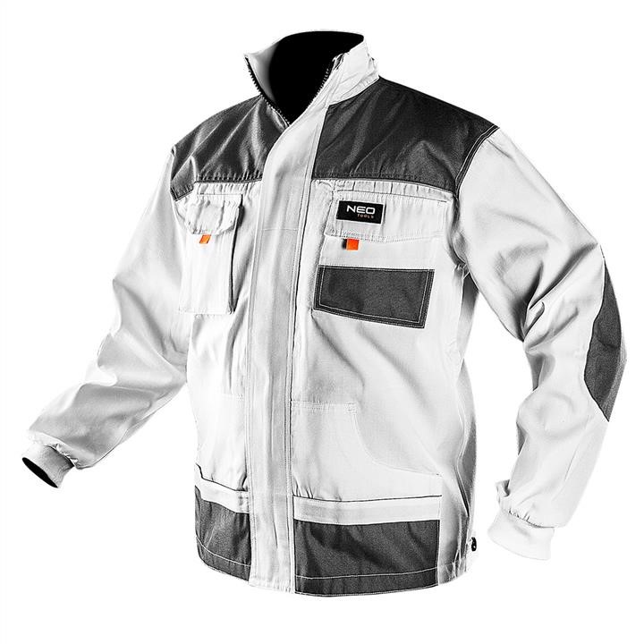 Neo Tools 81-110-S Working jacket white, size S/48 81110S