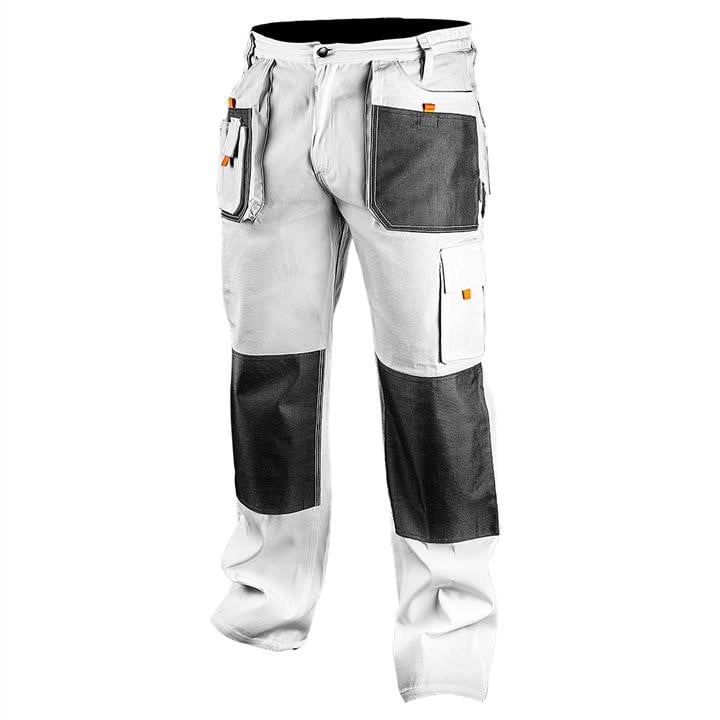 Neo Tools 81-120-M Working trousers, white, size M/50 81120M