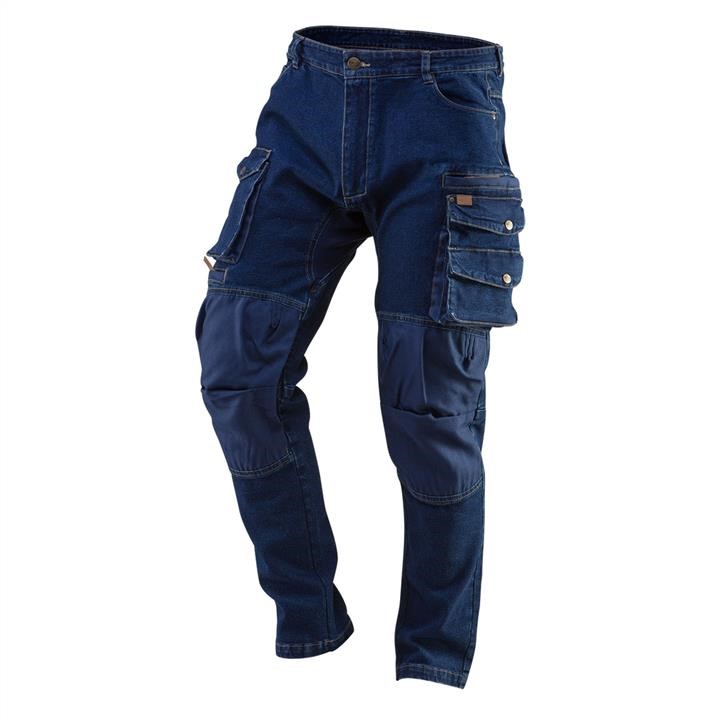 81228L Neo Tools Working trousers DENIM, knee reinforcements, size L