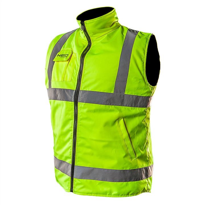 81520M Neo Tools Working sleeveless, two-sided, one side reflective, size M