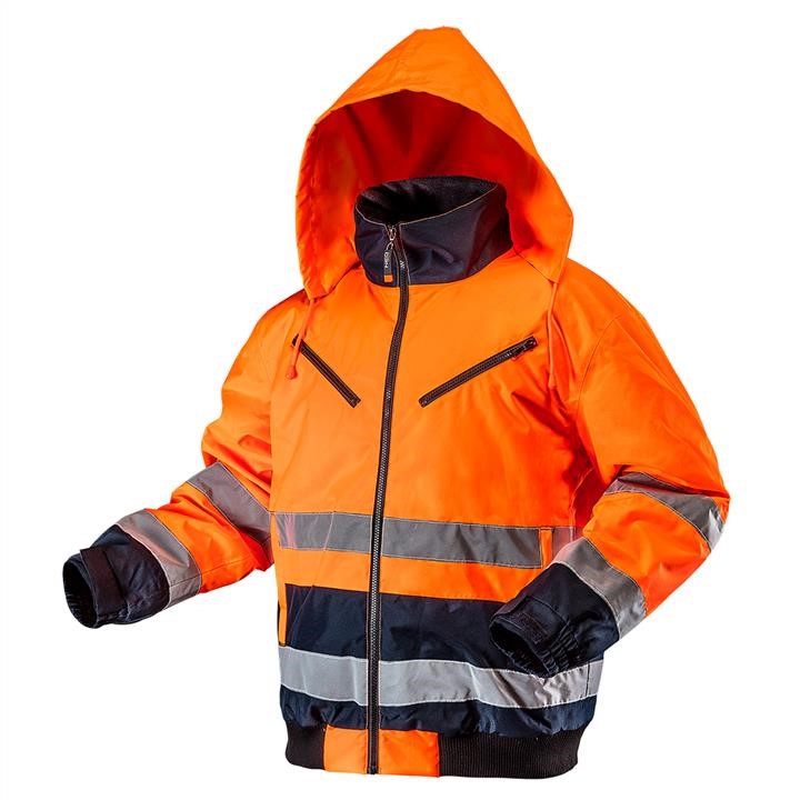 Neo Tools 81-711-L High vision working jacket, insulated, orange, size L 81711L