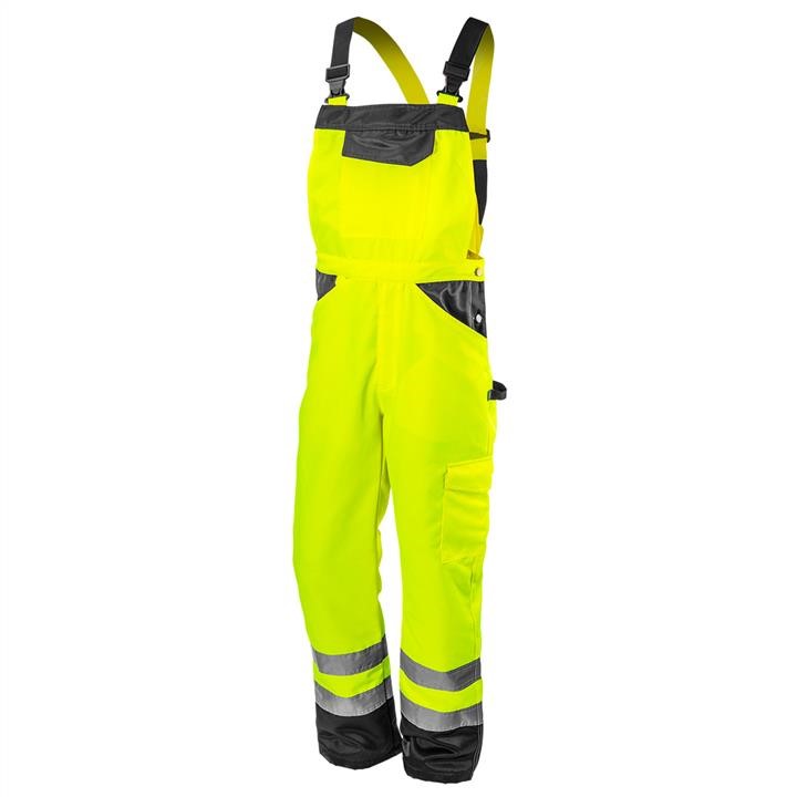 Neo Tools 81-777-S High visibility working bib pants, yellow, size S 81777S