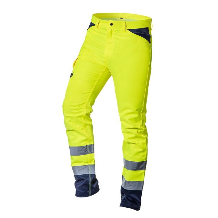81792L Neo Tools Hi Visibility trousers 40% polyester, 60% cotton, 260 gsm, size L