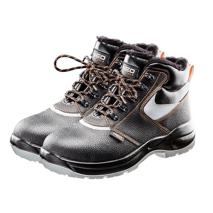 Neo Tools 82-140 Thermoinsulated safety waterproof boots S3 SRC, steel toe cap and insert, size 39 82140