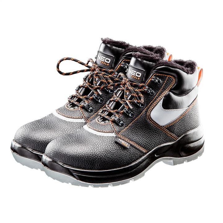 Neo Tools 82-144 Thermoinsulated safety waterproof boots S3 SRC, steel toe cap and insert, size 43 82144