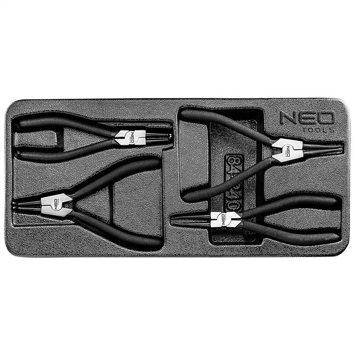 84240 Neo Tools Circlip pliers set, 4 pcs