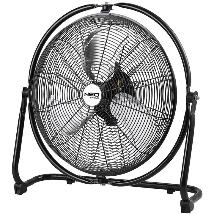 Neo Tools 90-007 Fan, 111W air circulator, diameter 45 cm, 3 airflow speeds, position adjustment 90007