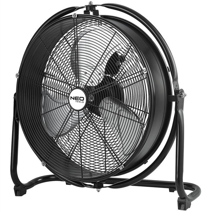 Neo Tools 90-008 Fan, 100W air circulator, diameter 50 cm, IP44, 3 airflow speeds, position adjustment 90008