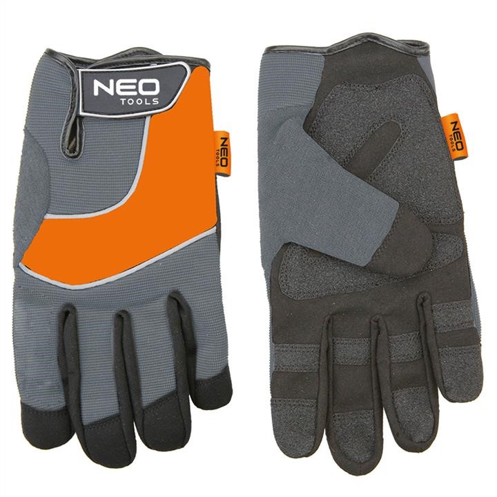 Neo Tools 97-605 Work gloves, spilok + PVC, size 10,5" 97605