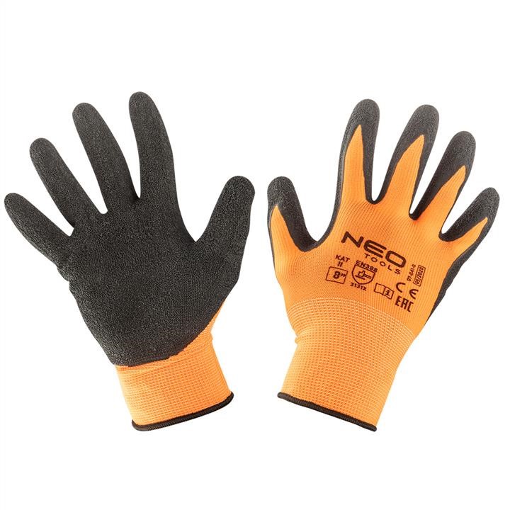 Neo Tools 97-641-8 Working gloves, latex coated polyester (crincle), 3131X, size 8 976418