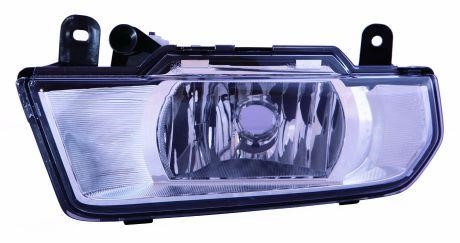Driving light Skoda: 6652016LUE Depo Fog headlight, left
