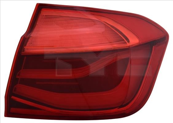 TYC 11-6909-10-9 Tail lamp outer right 116909109