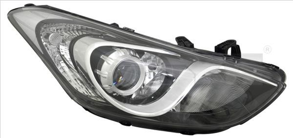 Front light Hyundai i30: 2014320052 TYC Headlight left