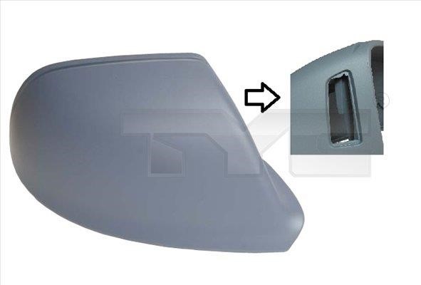 TYC 302-0117-2 Cover side right mirror 30201172