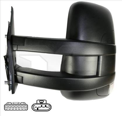 TYC 315-0020 Rearview mirror external left 3150020