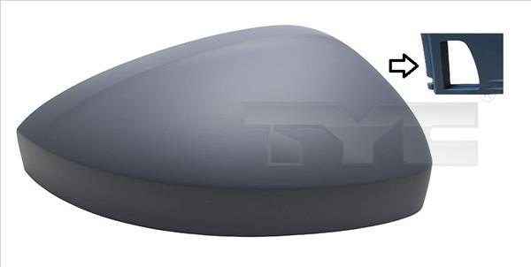 TYC 337-0291-2 Cover side right mirror 33702912