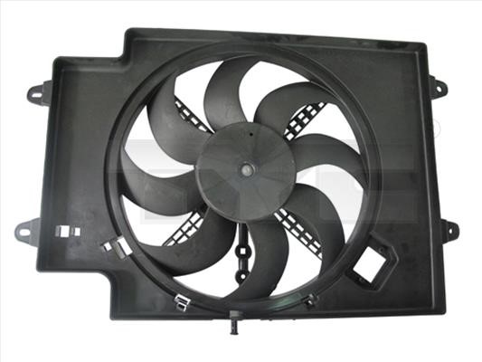 TYC 801-0001 Hub, engine cooling fan wheel 8010001