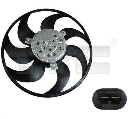 TYC 821-0017 Hub, engine cooling fan wheel 8210017