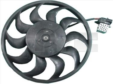 TYC 825-0023 Hub, engine cooling fan wheel 8250023