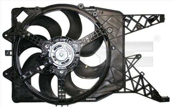 TYC 8250027 Hub, engine cooling fan wheel 8250027