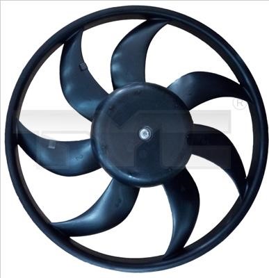 TYC 825-0031 Hub, engine cooling fan wheel 8250031