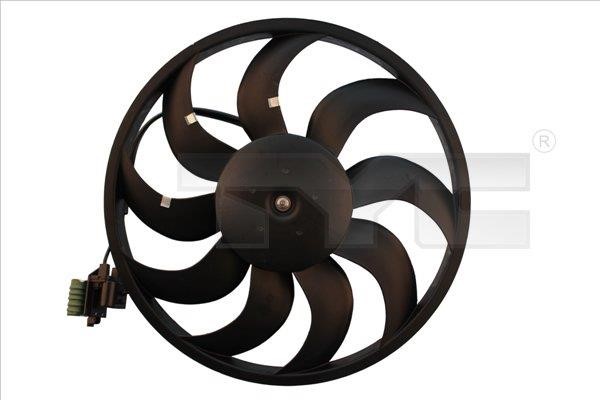 TYC 825-0035 Hub, engine cooling fan wheel 8250035