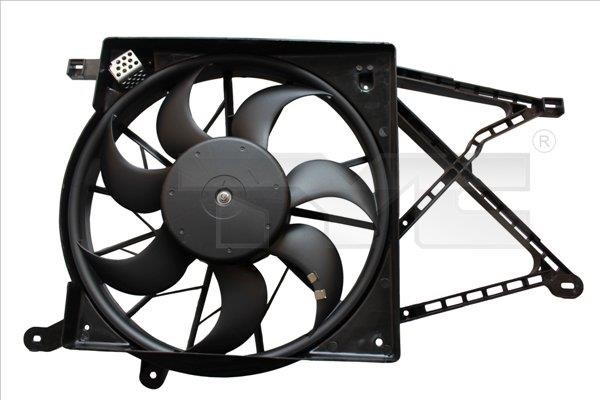TYC 825-0038 Hub, engine cooling fan wheel 8250038