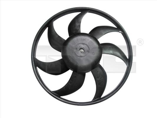 TYC 8090021 Hub, engine cooling fan wheel 8090021