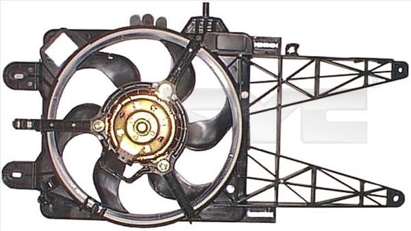 TYC 809-0023 Hub, engine cooling fan wheel 8090023