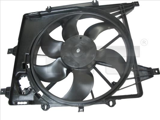 TYC 828-0003 Hub, engine cooling fan wheel 8280003