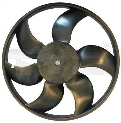 TYC 828-0006 Hub, engine cooling fan wheel 8280006
