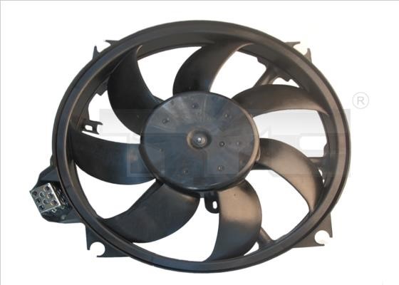 TYC 828-0007 Hub, engine cooling fan wheel 8280007