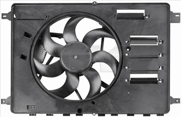 TYC 810-0046 Hub, engine cooling fan wheel 8100046