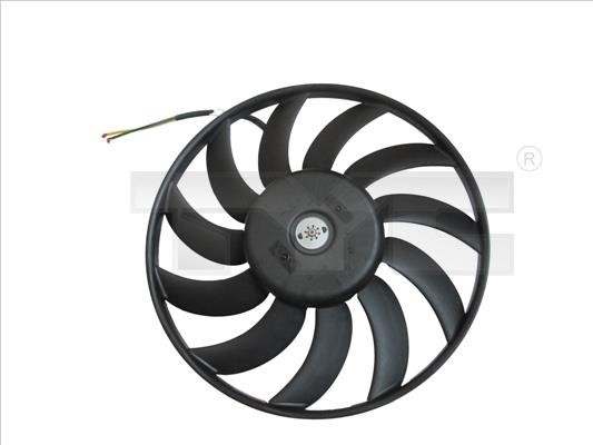 Radiator cooling fan Audi A6: 8370042 TYC Hub, engine cooling fan wheel