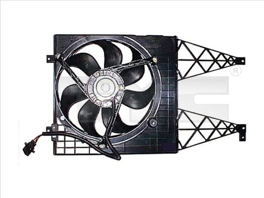 TYC 837-0043 Hub, engine cooling fan wheel 8370043