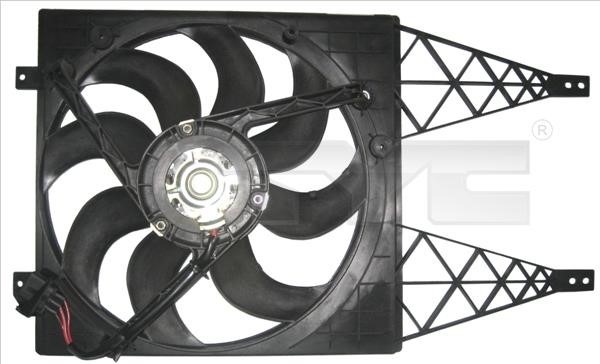 TYC 837-0044 Hub, engine cooling fan wheel 8370044
