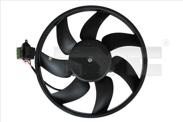TYC 837-0050 Hub, engine cooling fan wheel 8370050