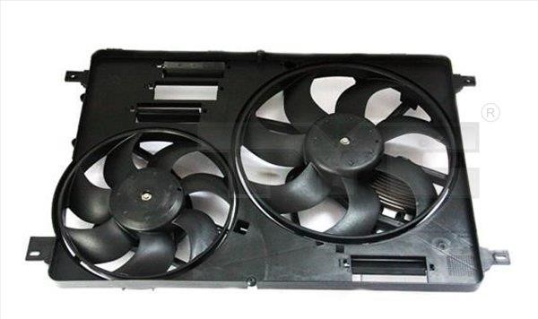 TYC 838-0009 Hub, engine cooling fan wheel 8380009