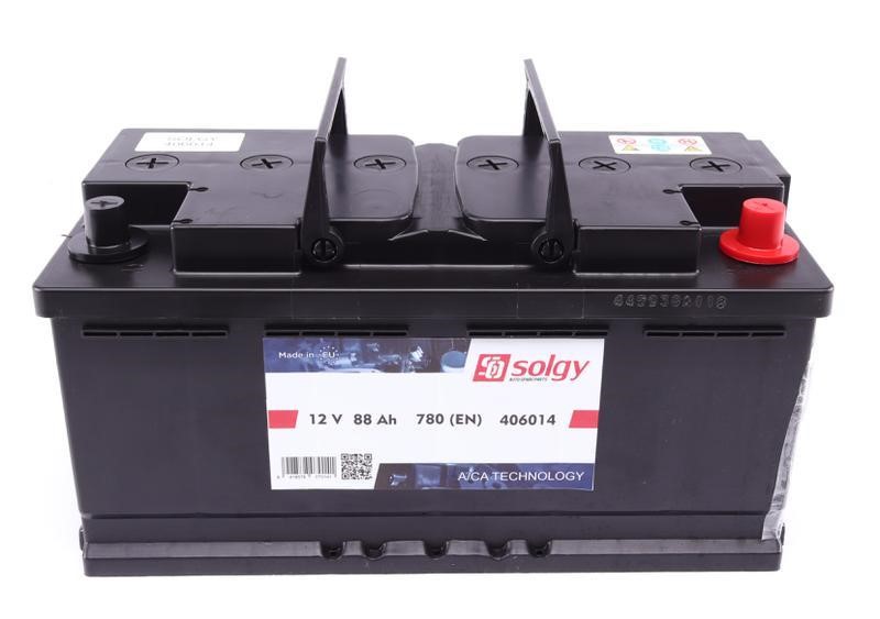 Solgy 406014 Battery Solgy 12V 88AH 780A(EN) R+ 406014