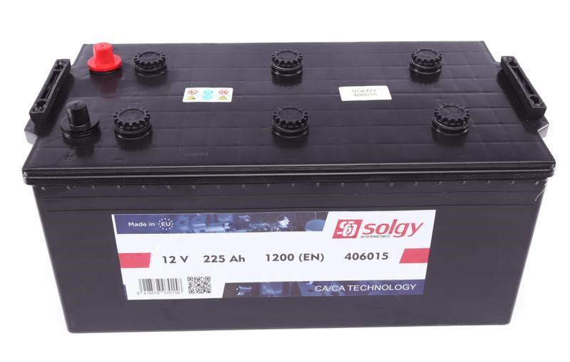Solgy 406015 Battery Solgy 12V 225AH 1200A(EN) L+ 406015