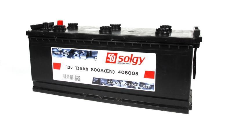 Solgy 406005 Battery Solgy 12V 135AH 800A(EN) L+ 406005