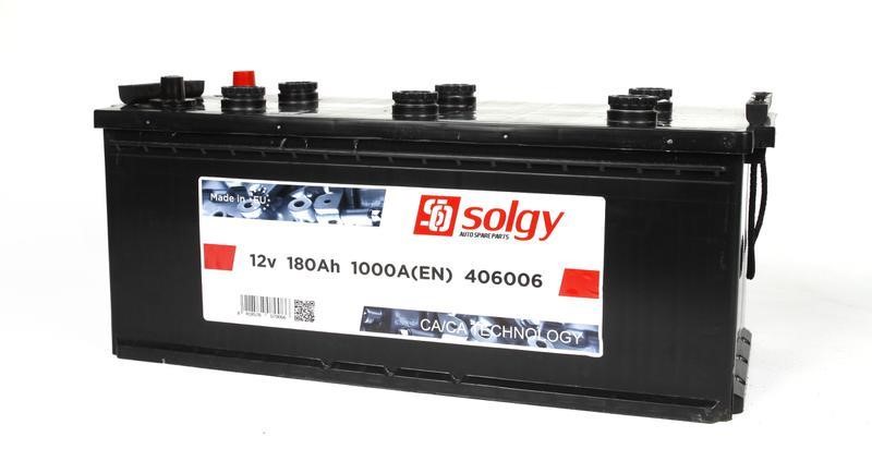 Solgy 406006 Battery Solgy 12V 180AH 1000A(EN) L+ 406006