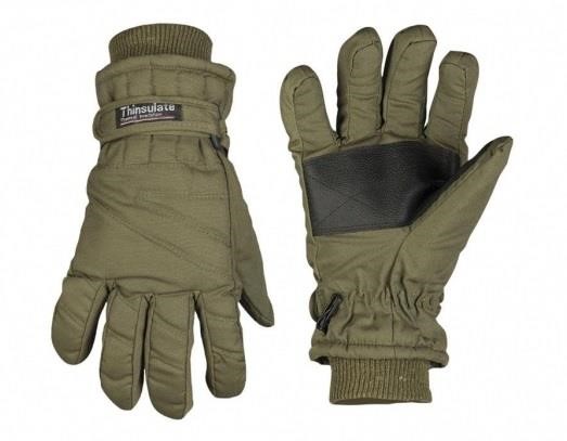 Mil-tec 12530001-M Winter gloves with Thinsulate olive, M 12530001M