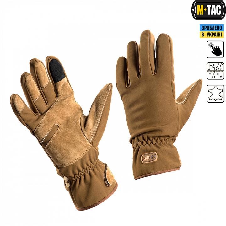 M-Tac 90001005-M Gloves Winter Tactical Waterproof Coyote M 90001005M