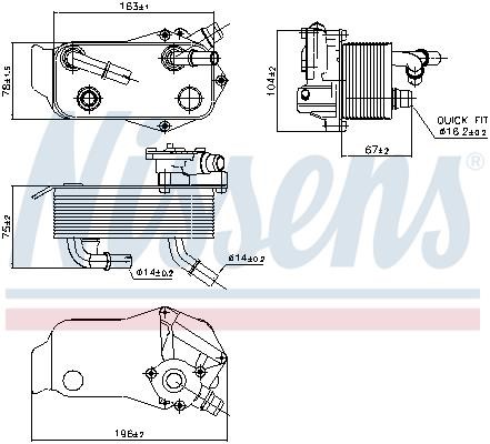 Buy Nissens 90736 at a low price in United Arab Emirates!