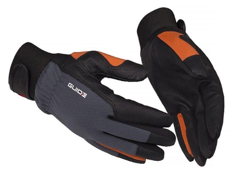 Profitool 0XREK1567/L Protective warm winter gloves Guide 775W, 9/L, leather 0XREK1567L