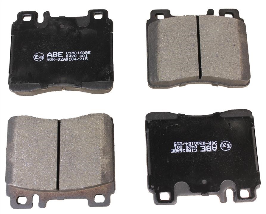 ABE C1M016ABE Front disc brake pads, set C1M016ABE