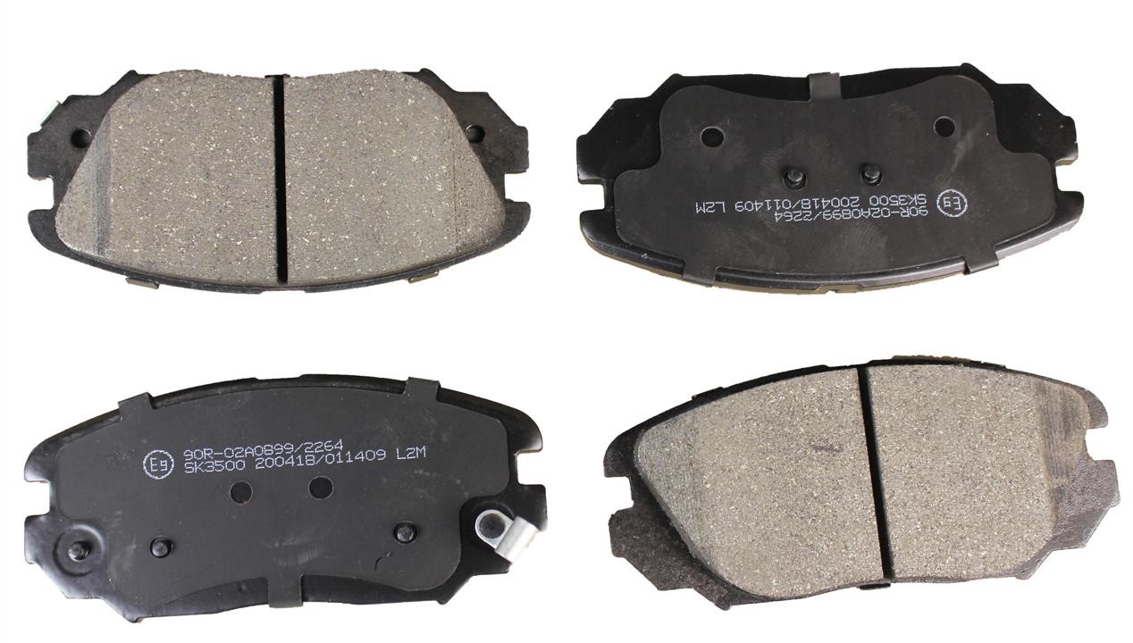 ABE C1X038ABE Front disc brake pads, set C1X038ABE